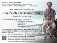 eine Anzeige